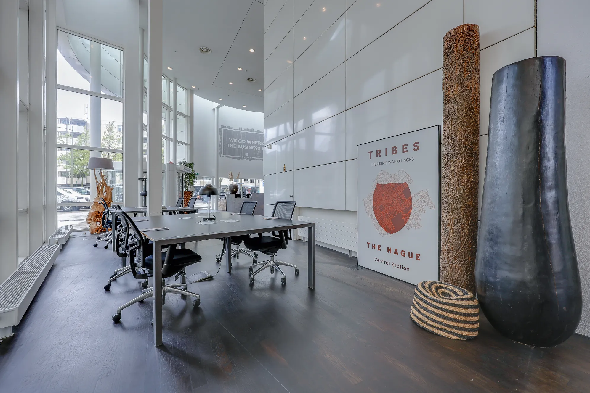 Tribes The Hague Central Station office interior
